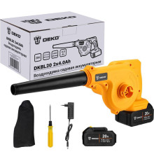 Ручная воздуходувка Deko DKBL20 SET 063-4313 с 2-мя АКБ