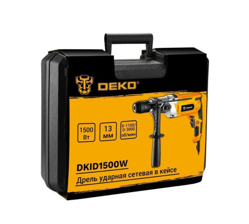 Ударная дрель Deko DKID1500W 063-4322