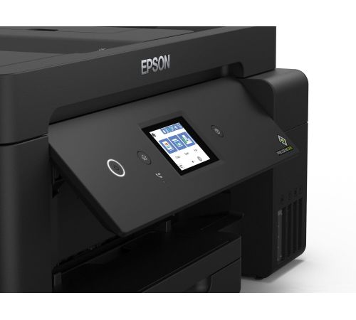 МФУ Epson L14150 ресурс стартовых контейнеров 7500/6000, чернила 001