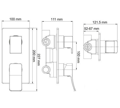 Смеситель Wasserkraft Aller 10671