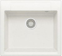 Кухонная мойка Polygran Argo-560 белый хлопок 36