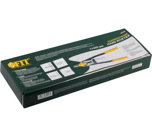 Заклепочник FIT Усиленный с длинными ручками 32056