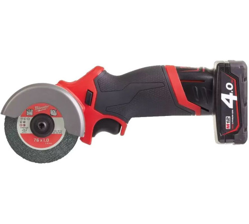 Монтажная отрезная пила Milwaukee M12 FCOT-422X Fuel 4933464619 с 2-мя АКБ, кейс