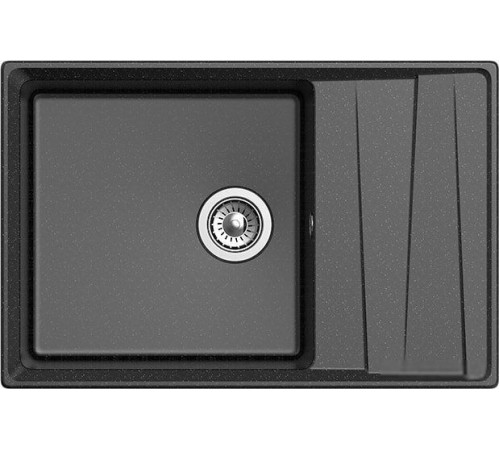 Кухонная мойка GranFest GF-LV-760L черный