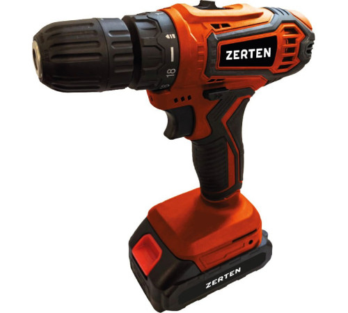 Дрель-шуруповерт Zerten ASB-14S с 1-им АКБ, кейс