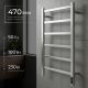 Полотенцесушитель Wellerein LD0105 50x80, хром
