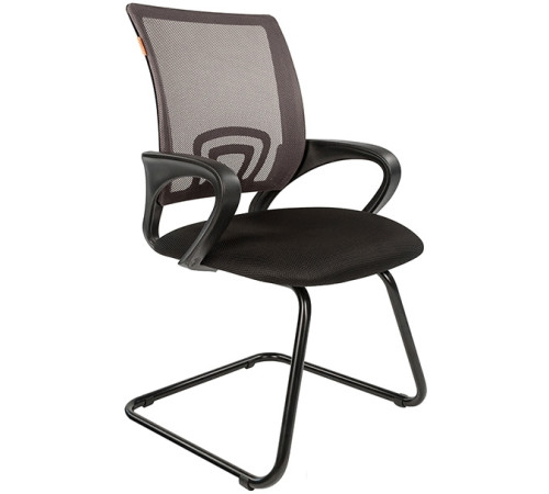 Кресло CHAIRMAN 696 V черный/серый