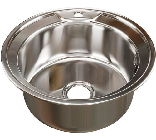 Кухонная мойка Mixline 528182 полированная, 0.6 мм