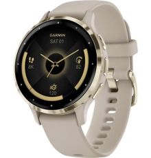 Умные часы Garmin Venu 3S френч-грей, с силиконовым ремешком