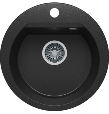 Кухонная мойка Polygran Atol 460 черный