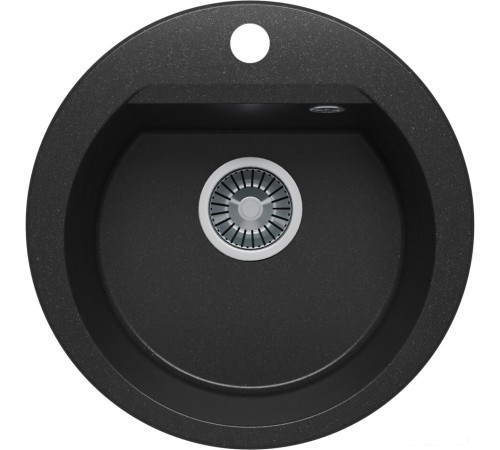 Кухонная мойка Polygran Atol 460 черный