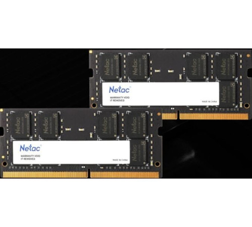 Оперативная память Netac Basic 8ГБ DDR4 SODIMM 3200 МГц NTBSD4N32SP-08