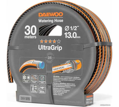 Шланг Daewoo Power UltraGrip DWH 5115 1/2'', 30 м