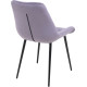 Стул Алвест Av 435 сливовый бархат/черный
