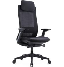 Офисное кресло SitZone VL002A сетка, ткань, пластик, черный