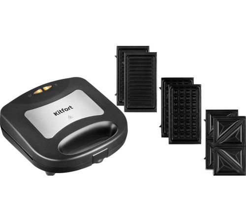 Многофункциональная сэндвичница Kitfort KT-1660