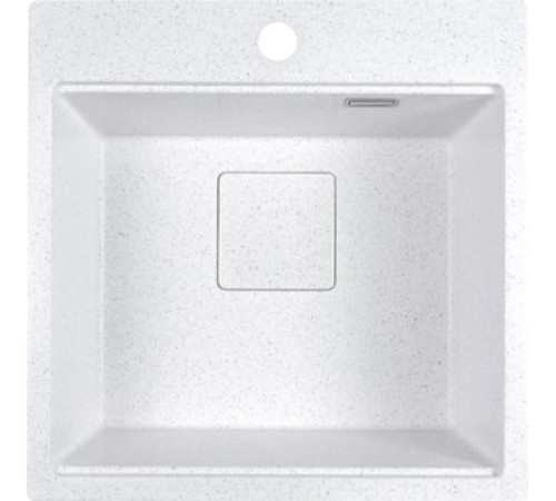 Кухонная мойка Marblan Comfort 50 серый, с сифоном и колландером