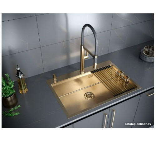 Кухонная мойка Paulmark PM707551-BG