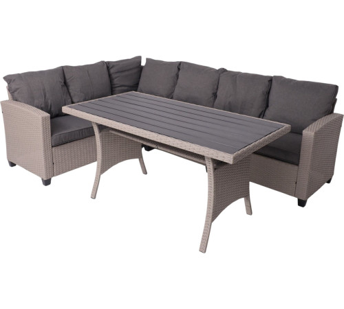 Набор садовой мебели AksHome Rosewood серый