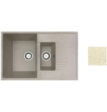 Кухонная мойка БелЭворс Forma R бежевый, без сифона