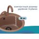 Кухонная мойка Ulgran U-101 343 антрацит