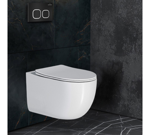 Унитаз подвесной Roxen Vortex 530160-01 Rimless Soft Close