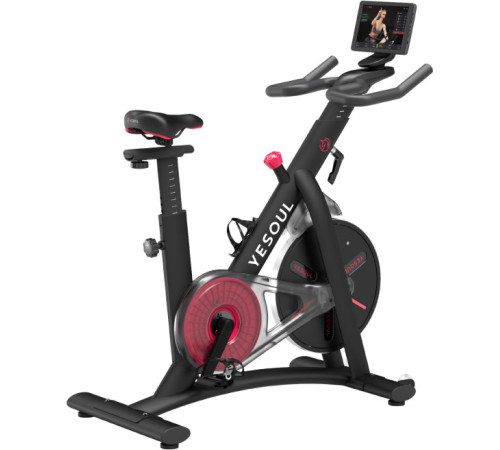 Велотренажер DFC Yesoul S3 Pro черный