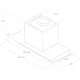 Кухонная вытяжка Elica Hidden 2.0 IX/A/72 PRF0095073A