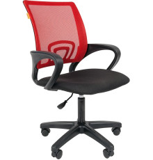 Кресло CHAIRMAN 696 LT черный/красный