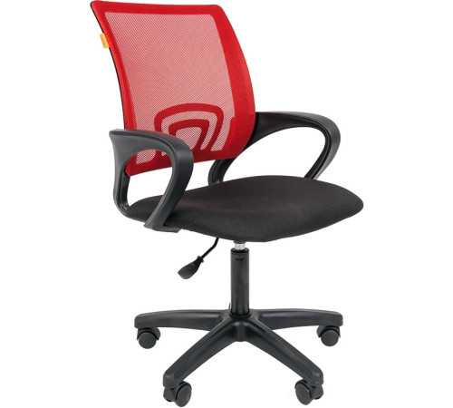 Кресло CHAIRMAN 696 LT черный/красный