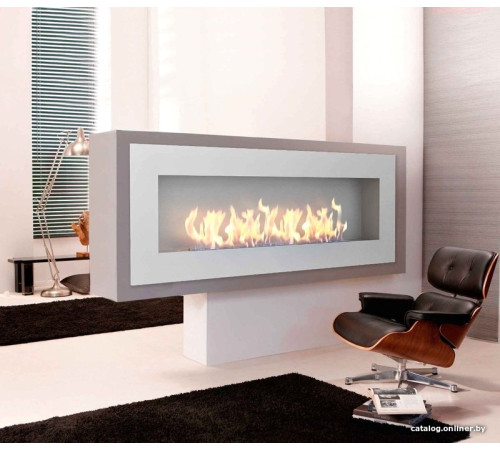 Биокамин ZeFire Elliot 1800 белый со стемалитом