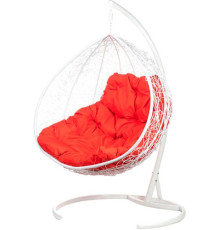 Подвесное кресло BiGarden Gemini белый/красный