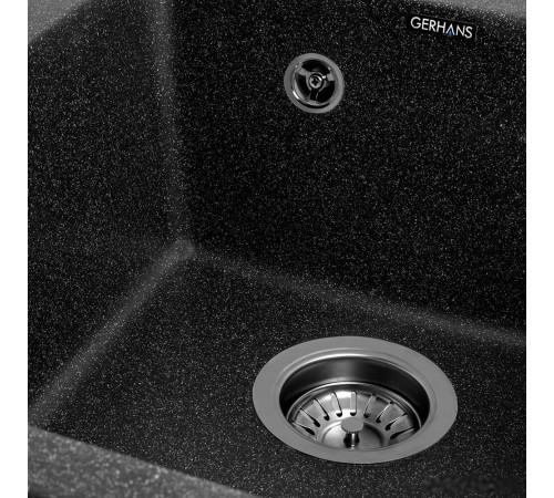 Кухонная мойка Gerhans A10 черный