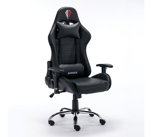Игровое геймерское кресло Brabix Lumen Gm-150 Rgb 532801 черный