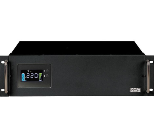 Источник бесперебойного питания Powercom King Pro RM KIN-2200AP LCD RM