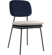 Стул Bergenson Bjorn Pea BB0000691 темно-синий/бежевый