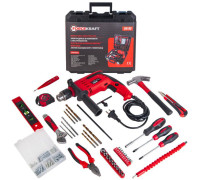 Безударная дрель ForceKraft FK-20103 набор оснастки