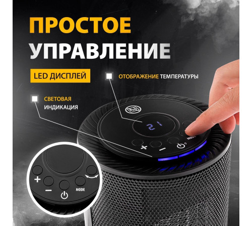 Тепловентилятор Denzel DTFC-1200