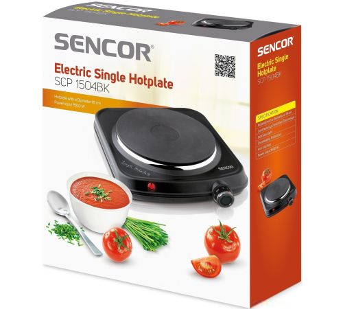 Настольная плита Sencor SCP 1504BK