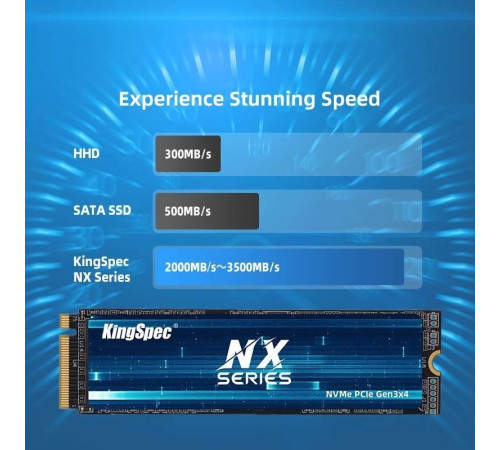SSD KingSpec NX-512-2280 512GB