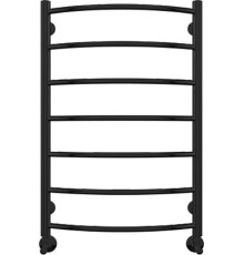 Полотенцесушитель TERMINUS Классик П7 500x796 с наружной резьбой, RAL 9005 черный
