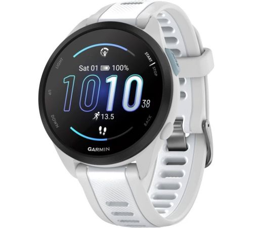 Умные часы Garmin Forerunner 165 туманно-серый/белый камень