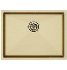 Кухонная мойка Paulmark Next 58 Uni PM215844-BG золото/брашированное золото