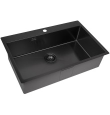 Кухонная мойка ZorG ZRE 7951 graphite