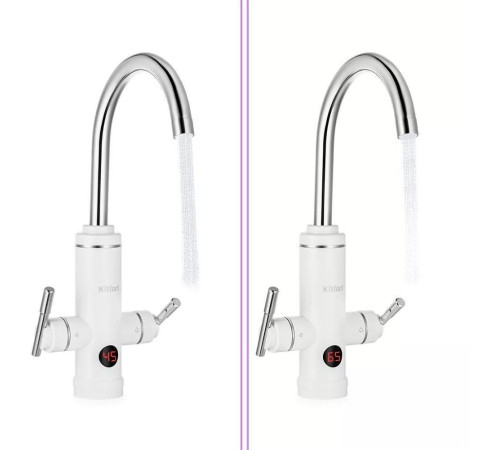 Проточный электрический водонагреватель-кран Kitfort KT-4031