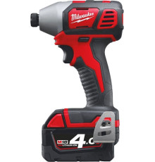 Винтоверт Milwaukee M18 BID-402C 4933443580 с 2-мя АКБ, кейс