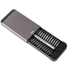 Набор отвертка с битами Deli DL3525 25 предметов