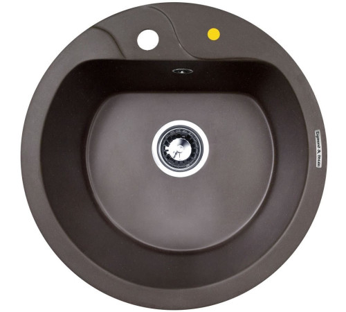 Кухонная мойка Zigmund & Shtain Kreis 505F швейцарский шоколад