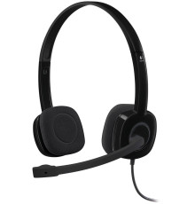 Наушники с микрофоном  Logitech Stereo Headset H151