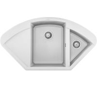 Кухонная мойка Elleci Easy Corner Bianco Titano 68